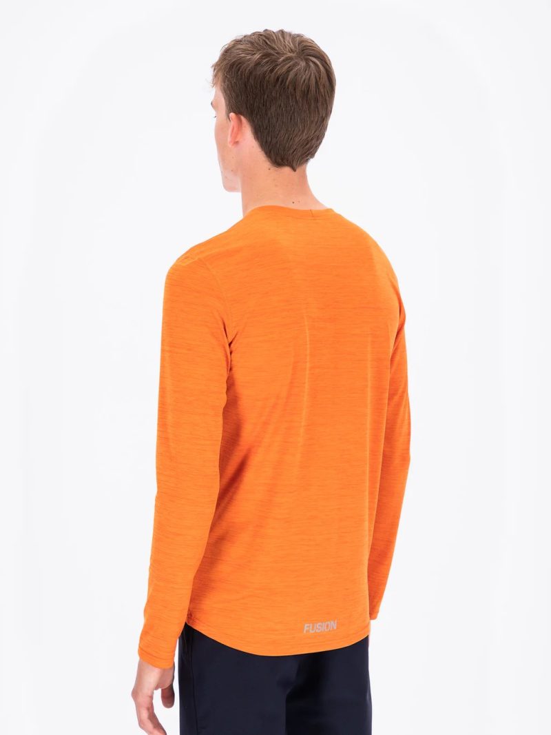 fusion c3 ls shirt heren back orange